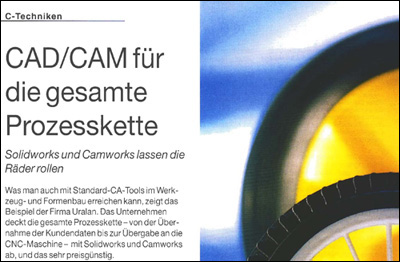 CAD / CAM für gesamte Prozesskette
